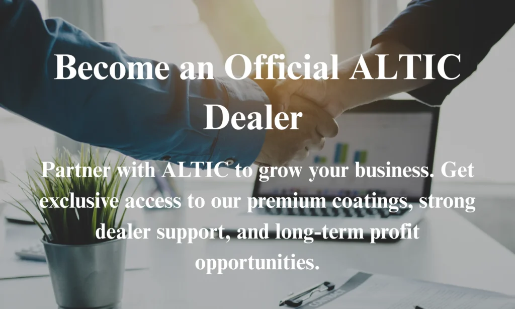 altic paint dealer banner