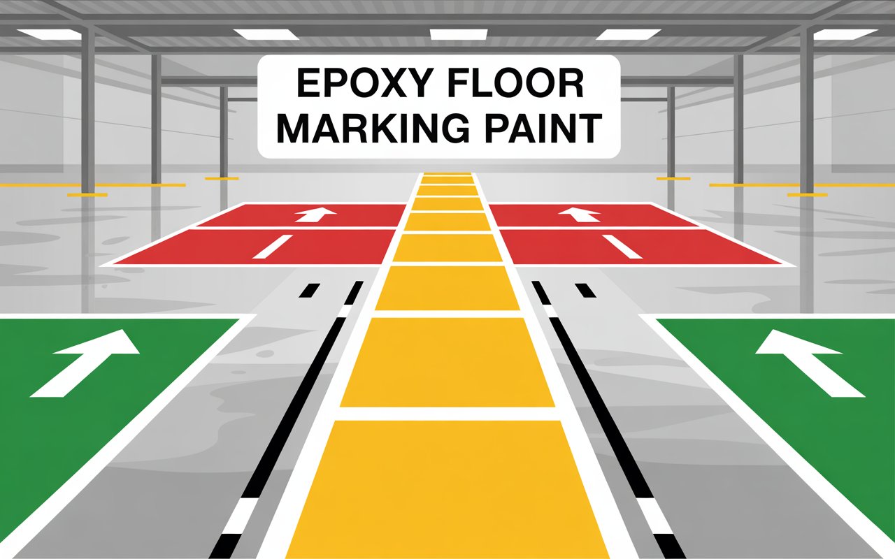 Epoxy Floor Marking Paint: The Smart Way to Boost Safety & Efficiency.