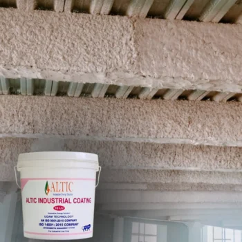 ALTIC 011 Vermiculite is a cementitious fireproofing and thermal insulation coating specially formulated for use on structural steel, metal, and concrete wall surfaces.