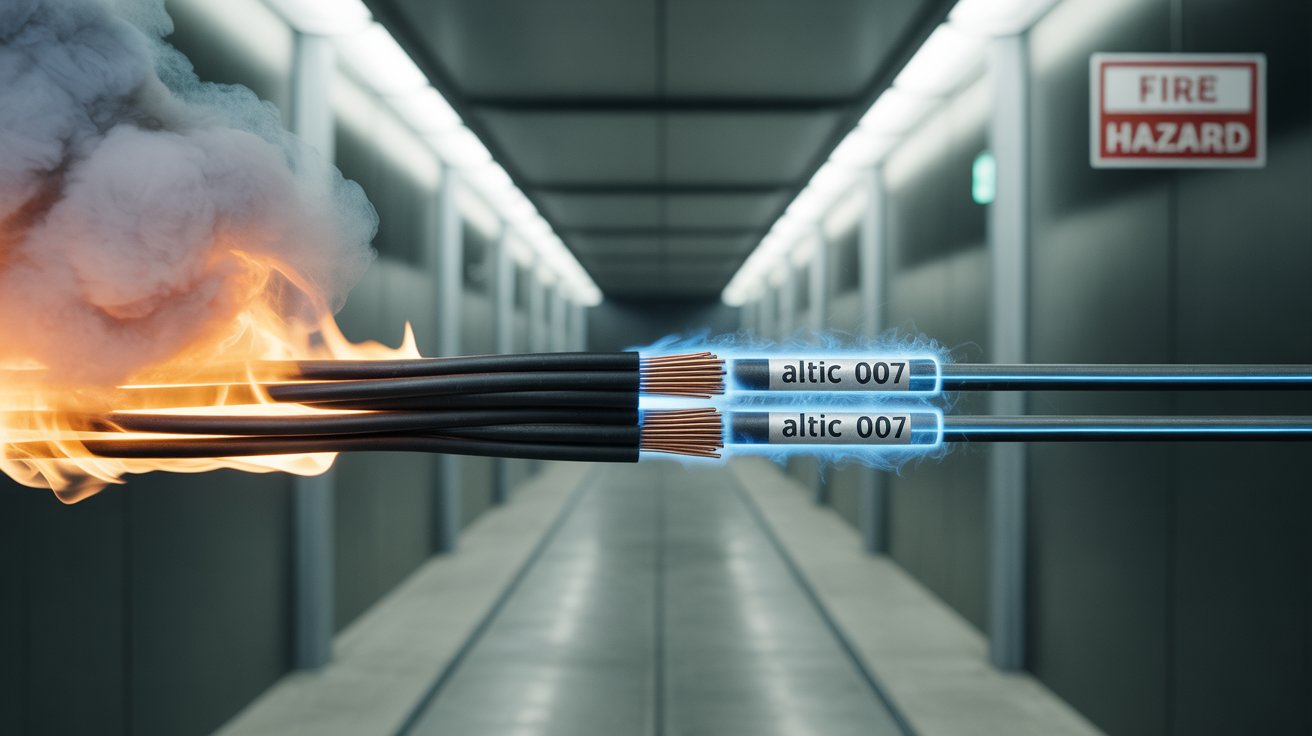 How to Protect Electrical Cables from Fire Risk with ALTIC 007 Intumescent Coatings