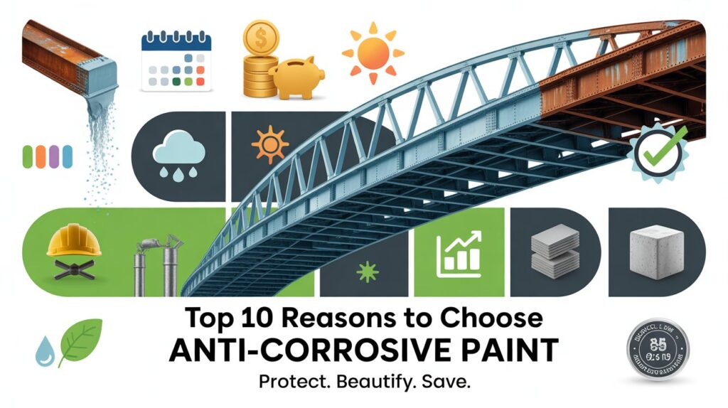 Top 10 Reasons to Choose Anti-Corrosive Paint for Long-Lasting Surfaces