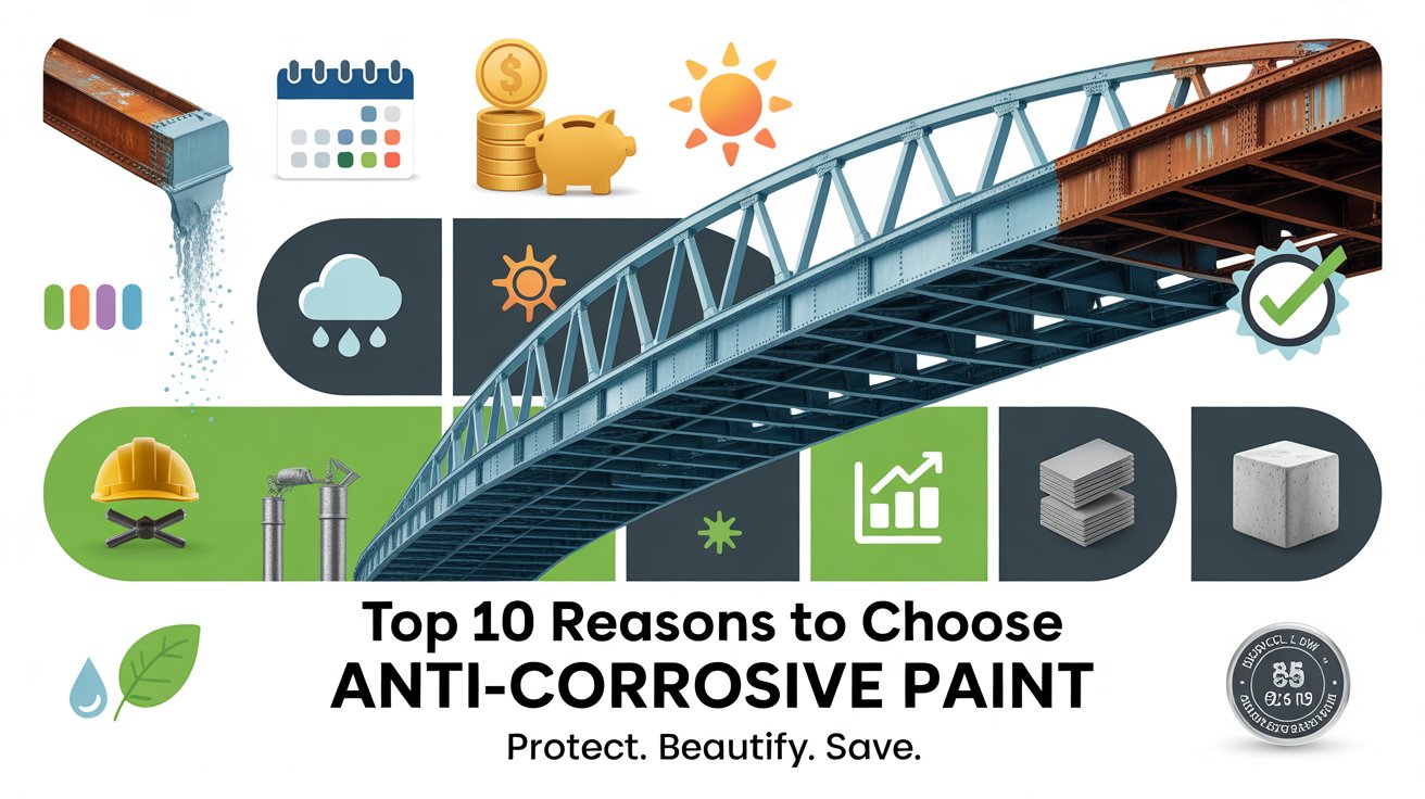 Top 10 Reasons to Choose Anti-Corrosive Paint for Long-Lasting Surfaces