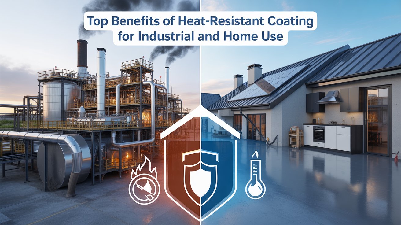 Top Benefits of Heat-Resistant Coating for Industrial and Home Use.