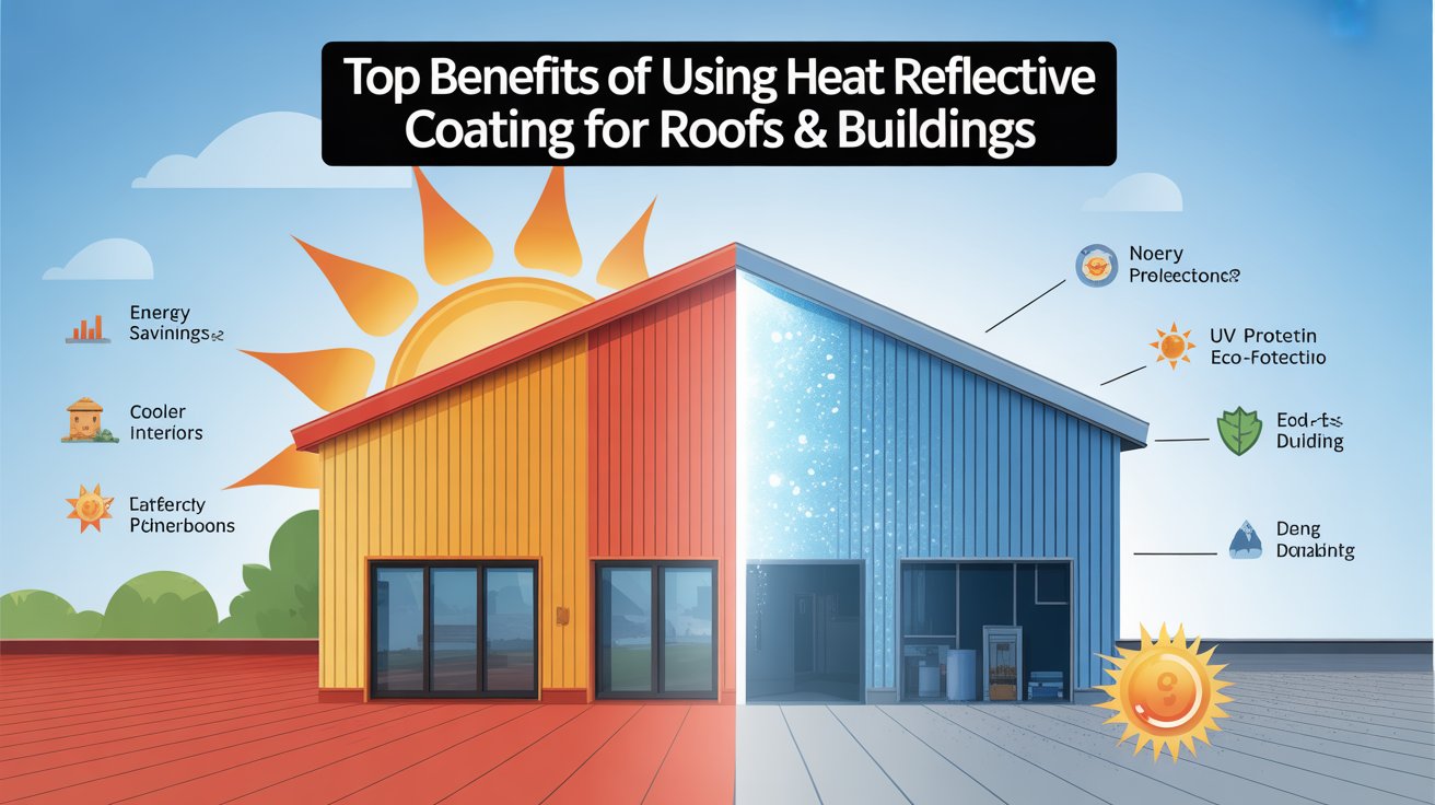 Top Benefits of Using Heat Reflective Coating for Roofs and Buildings