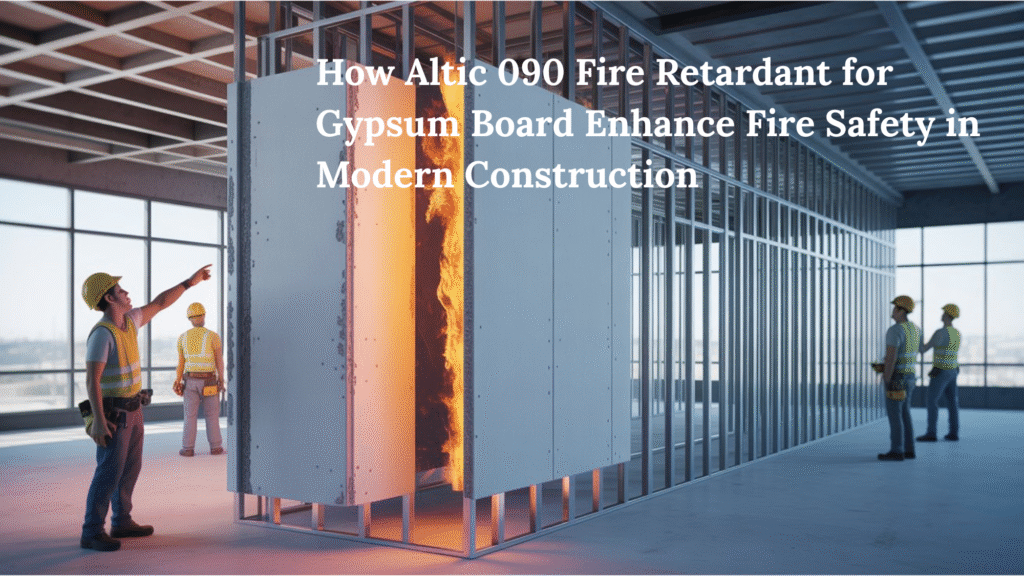 How Altic 090 fire retardant for Gypsum board enhance fire safety in modern construction
