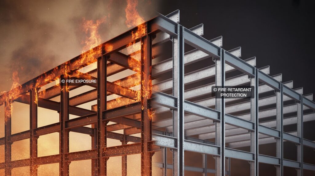 Why Fire-Retardant Paint Is Essential for Protecting Structural Steel