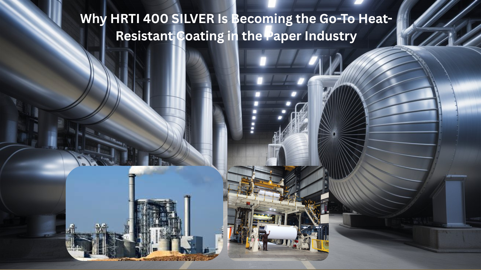 Why HRTI 400 SILVER Is Becoming the Go-To Heat-Resistant Coating in the Paper Industry