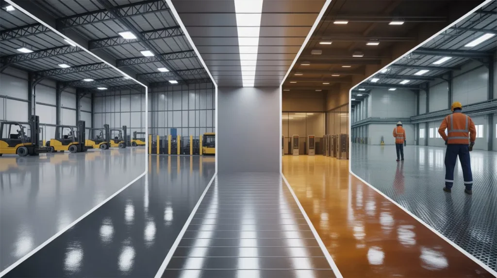 Types of Epoxy Flooring Systems – Complete Guide for Industrial & Commercial Use