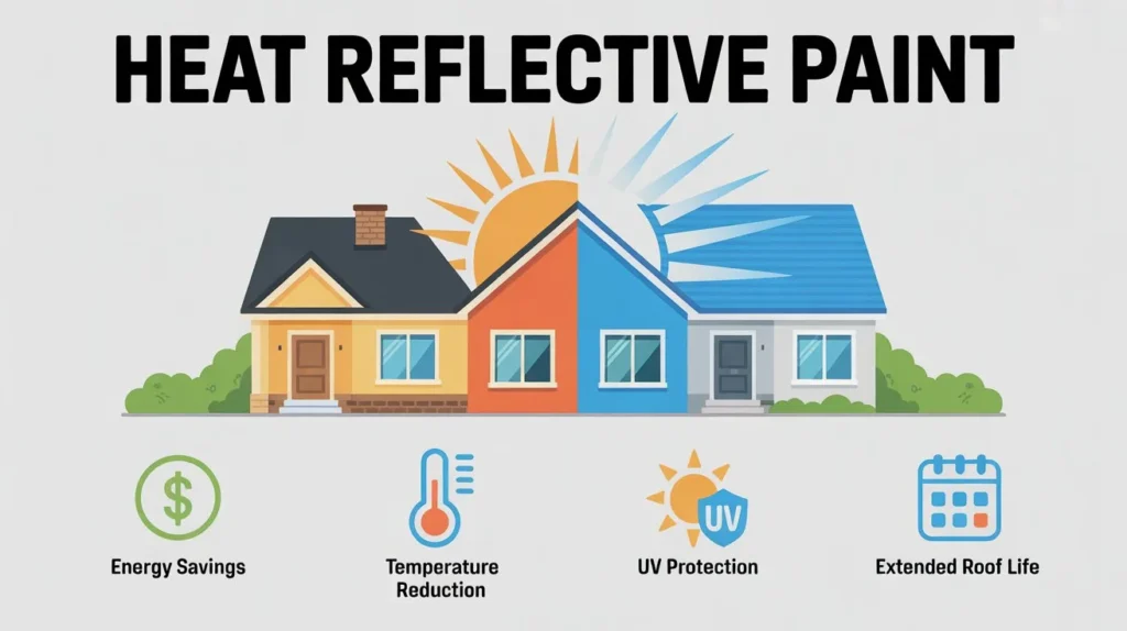 Benefits of Heat Reflective Paint
