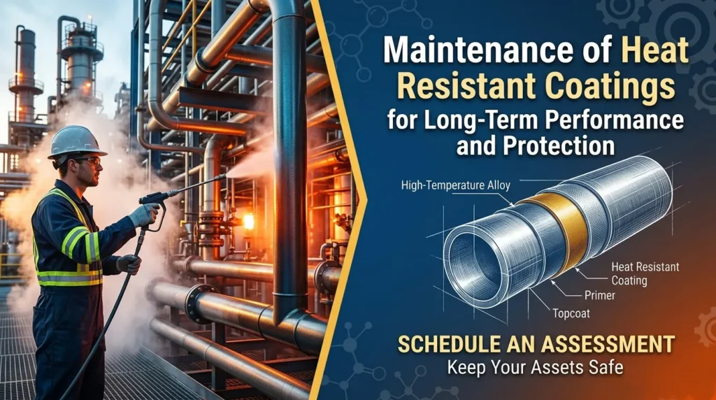 Maintenance of Heat Resistant Coatings for Long-Term Performance and Protection