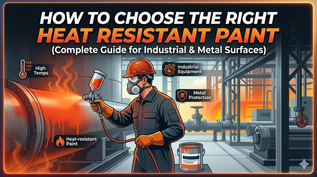 How to Choose the Right Heat Resistant Paint (Complete Guide for Industrial & Metal Surfaces)