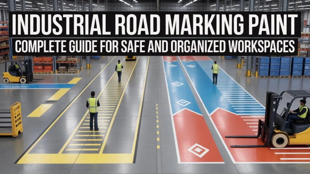 Industrial Road Marking Paint – Complete Guide for Safe and Organized Workspaces