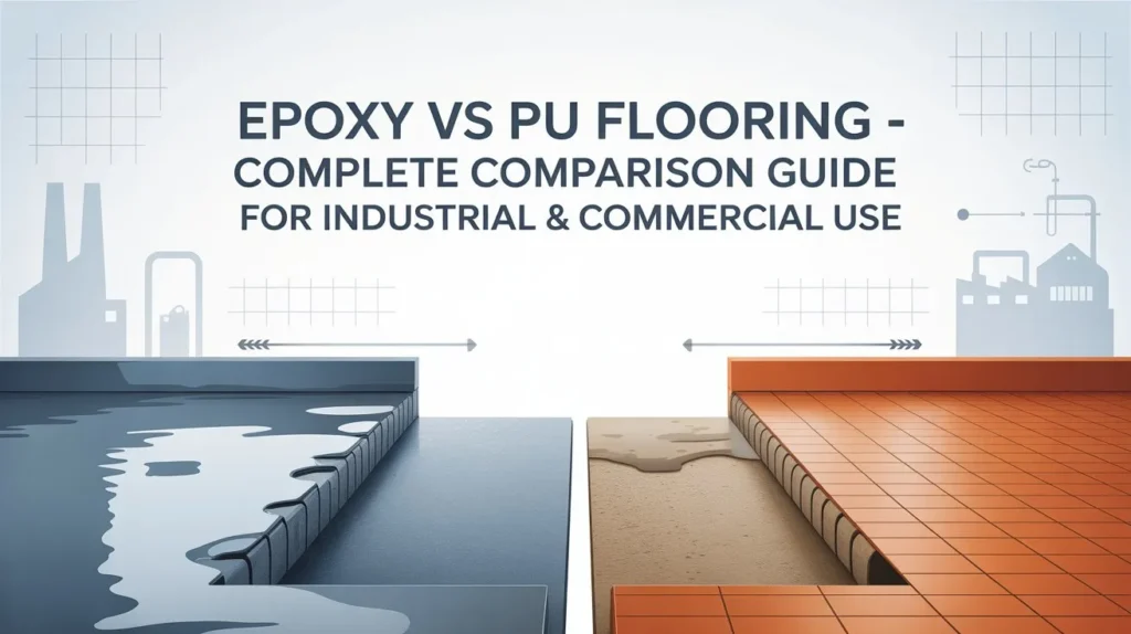 Epoxy vs PU Flooring – Complete Comparison Guide for Industrial & Commercial Use