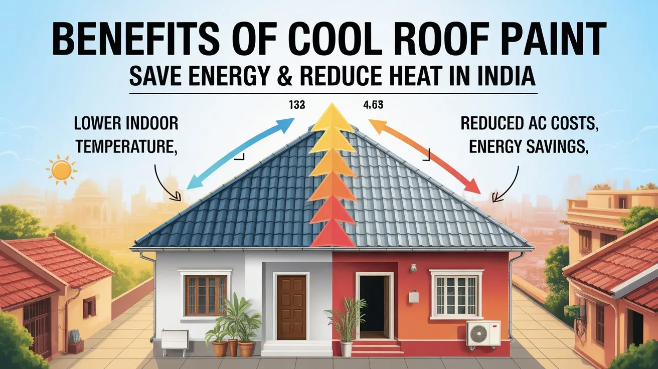 Benefits of Cool Roof Paint – Save Energy & Reduce Heat in India