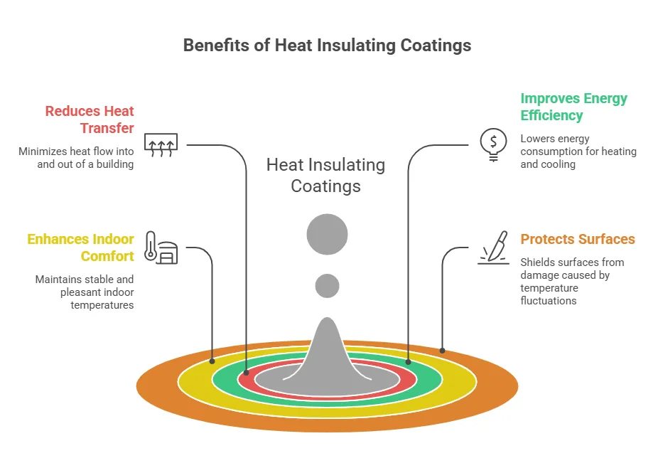 Key Benefits of Heat Insulating Coatings