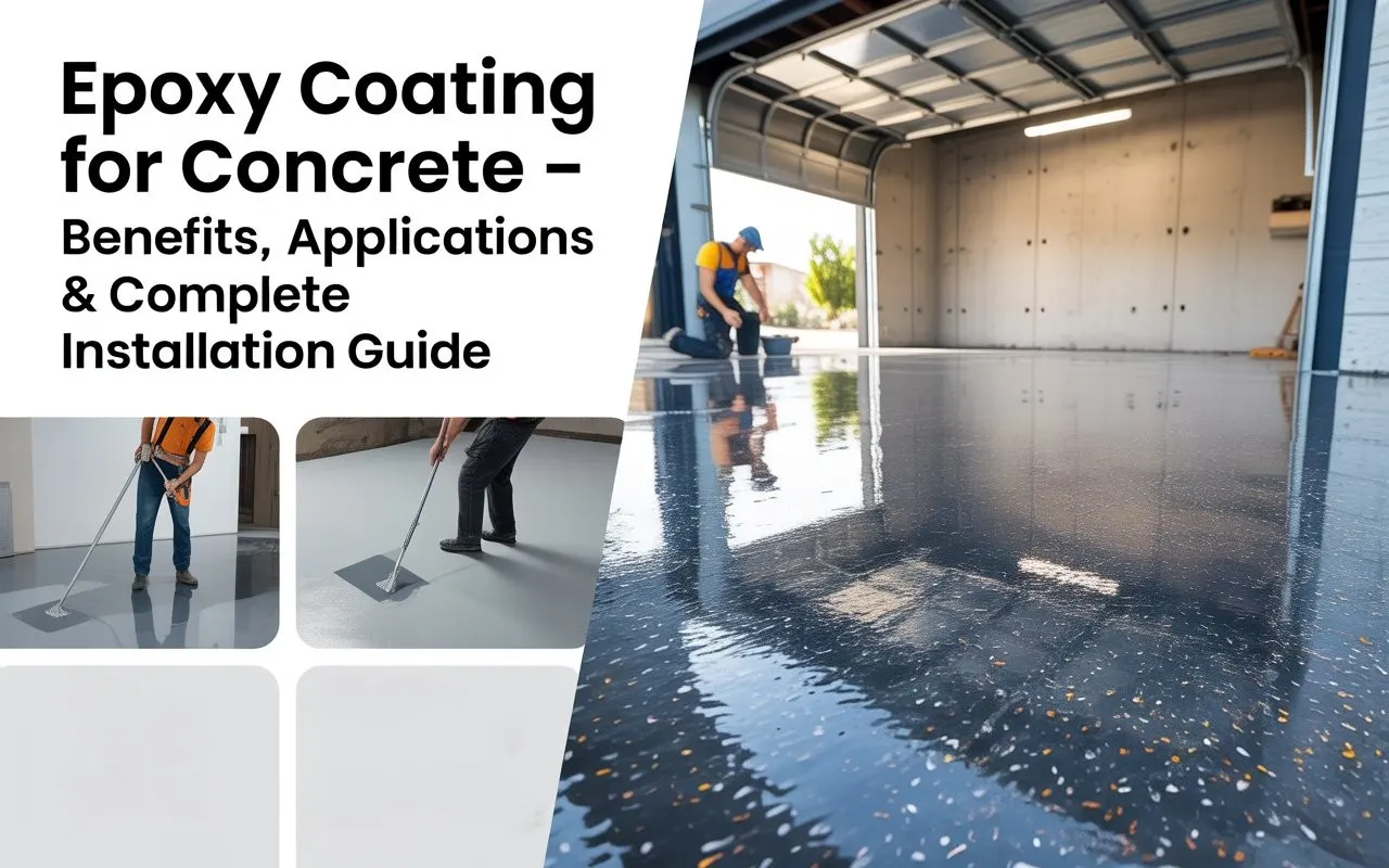 Epoxy Coating for Concrete – Benefits, Applications & Complete Installation Guide