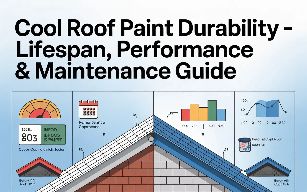 Cool Roof Paint Durability – Lifespan, Performance & Maintenance Guide