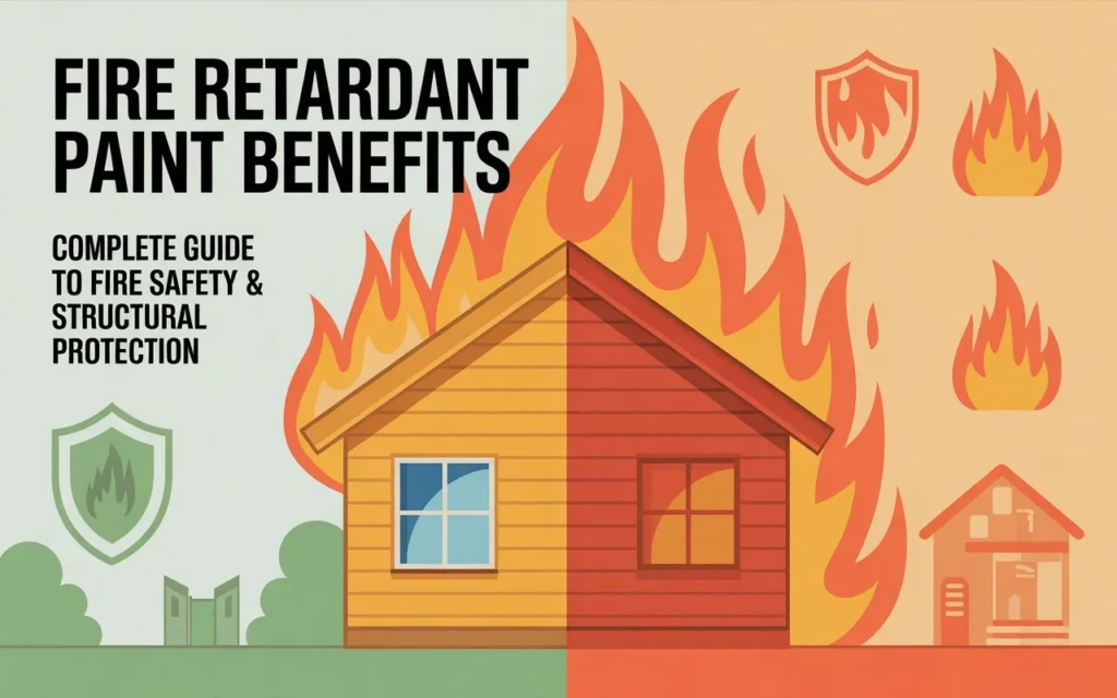 Fire Retardant Paint Benefits – Complete Guide to Fire Safety & Structural Protection