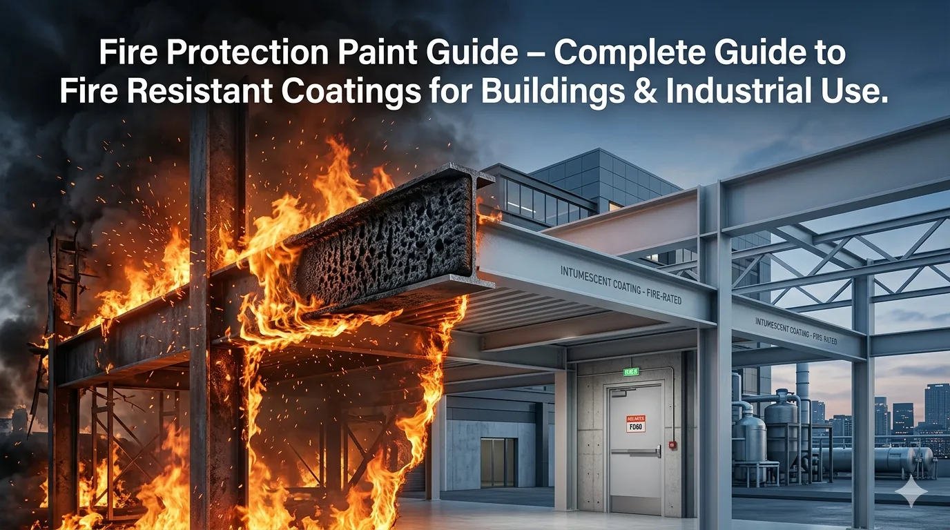 Fire Protection Paint Guide – Complete Guide to Fire Resistant Coatings for Buildings & Industrial Use