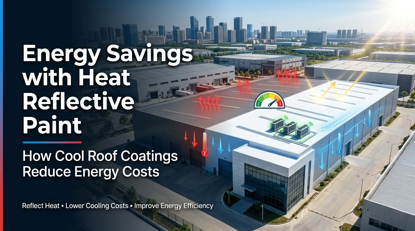 Energy Savings with Heat Reflective Paint – How Cool Roof Coatings Reduce Energy Costs