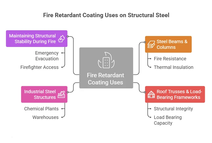 Fire Retardant Coating Uses on Structural Steel
