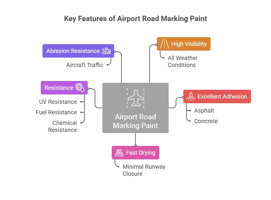 Key Features of Airport Road Marking Paint