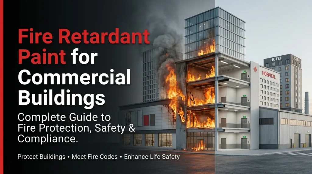 Fire Retardant Paint for Commercial Buildings – Complete Guide to Fire Protection, Safety & Compliance