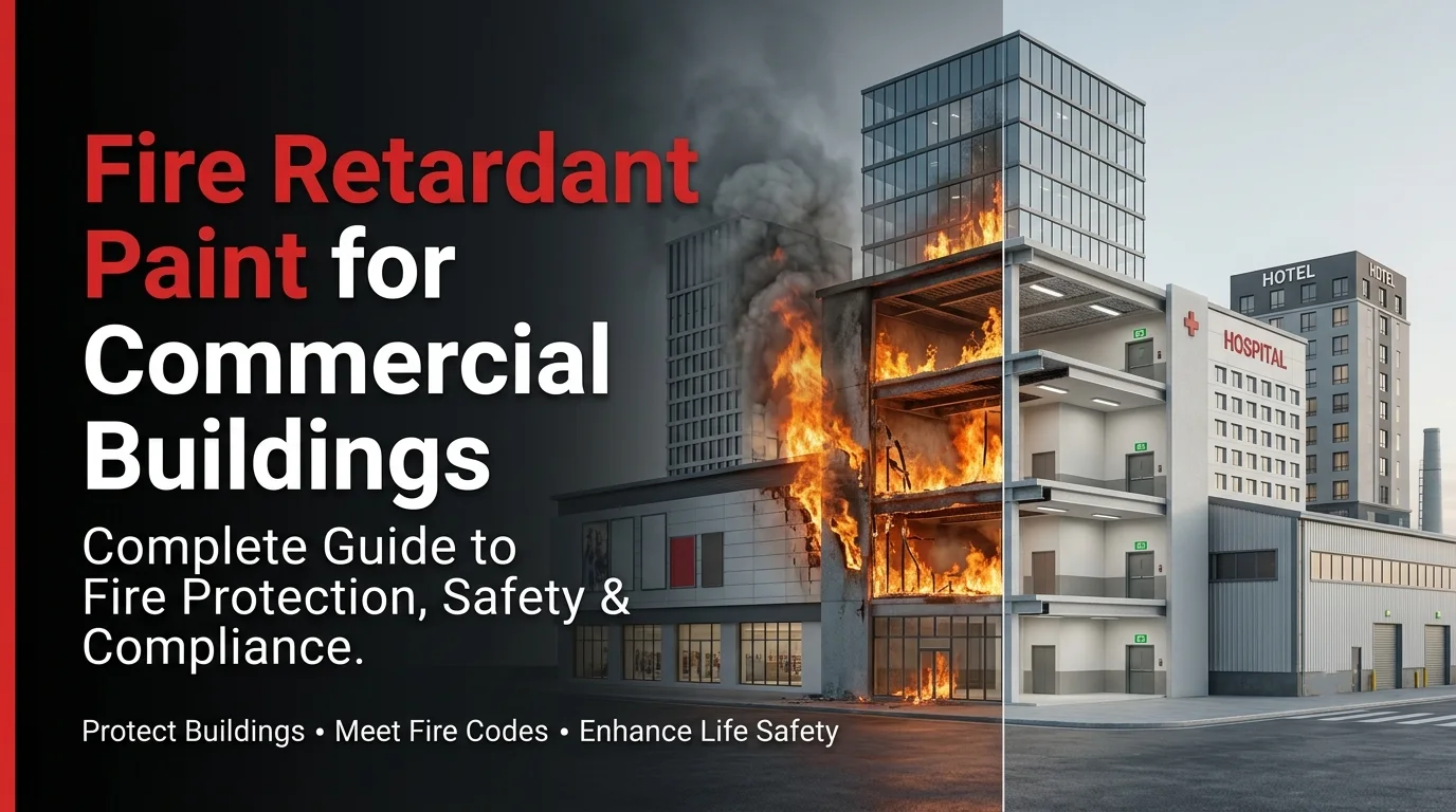 Fire Retardant Paint for Commercial Buildings – Complete Guide to Fire Protection, Safety & Compliance