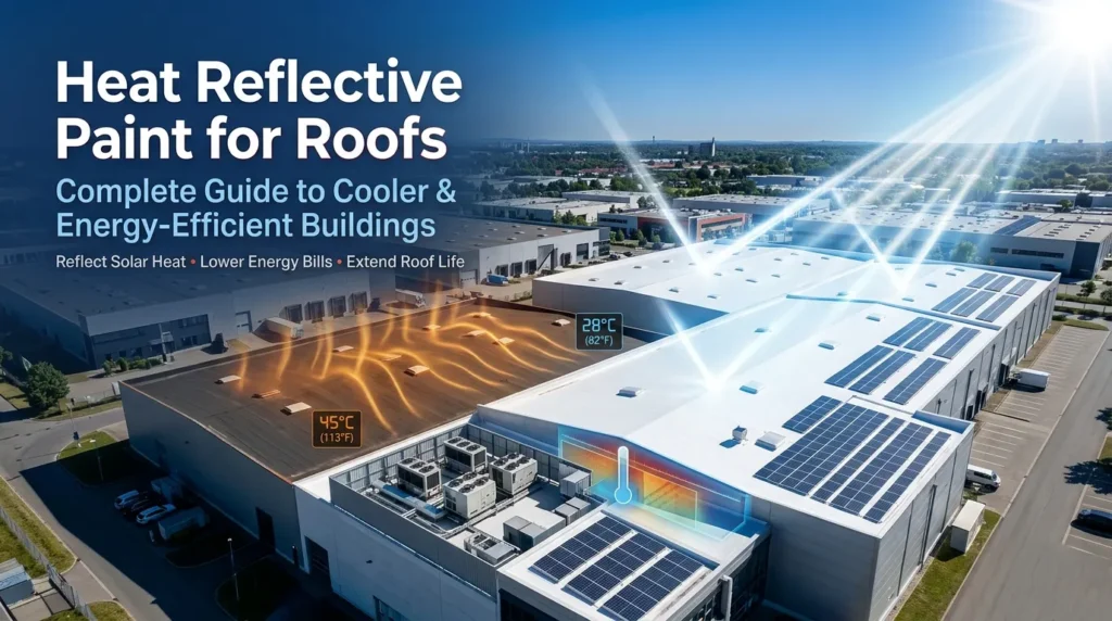 Heat Reflective Paint for Roofs – Complete Guide to Cooler & Energy-Efficient Buildings