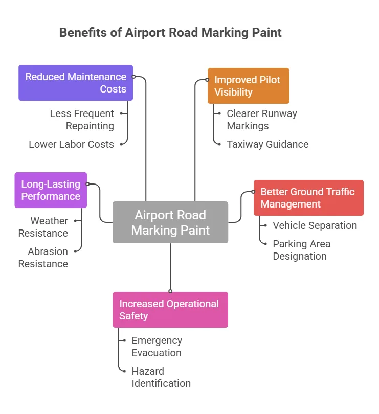 Benefits of Airport Road Marking Paint