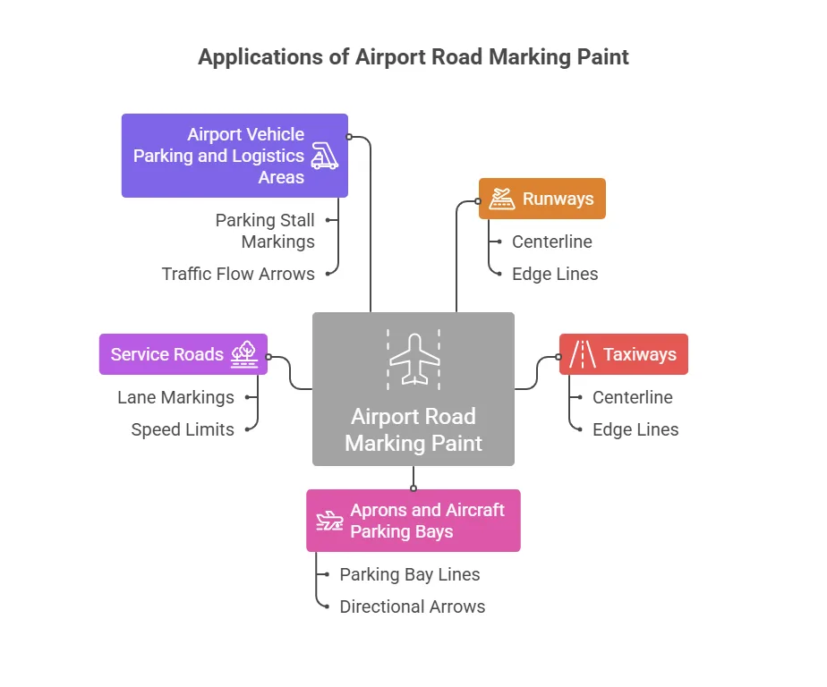 Applications of Airport Road Marking Paint