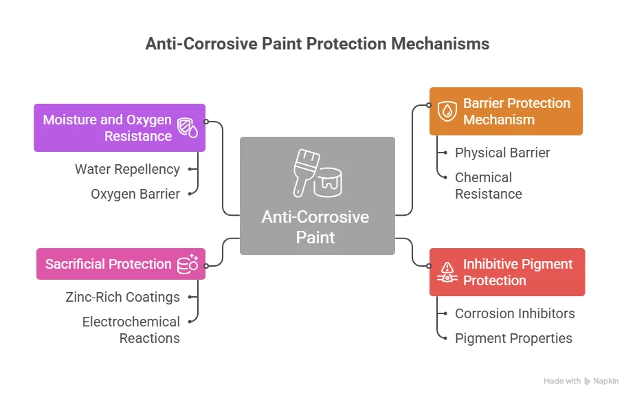 How Anti-Corrosive Paint Protects Metal