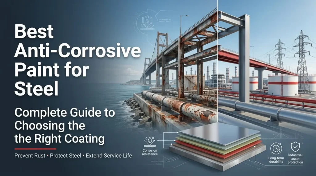Best Anti-Corrosive Paint for Steel: Complete Guide to Choosing the Right Coating