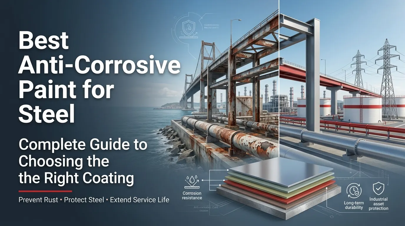 Best Anti-Corrosive Paint for Steel: Complete Guide to Choosing the Right Coating