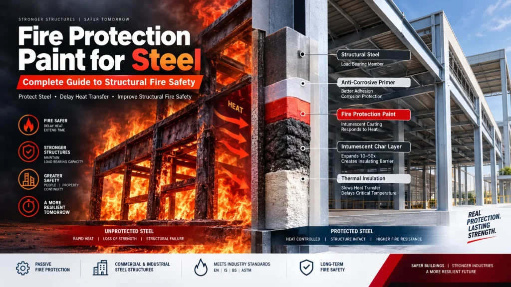 Fire Protection Paint for Steel – Complete Guide to Structural Fire Safety