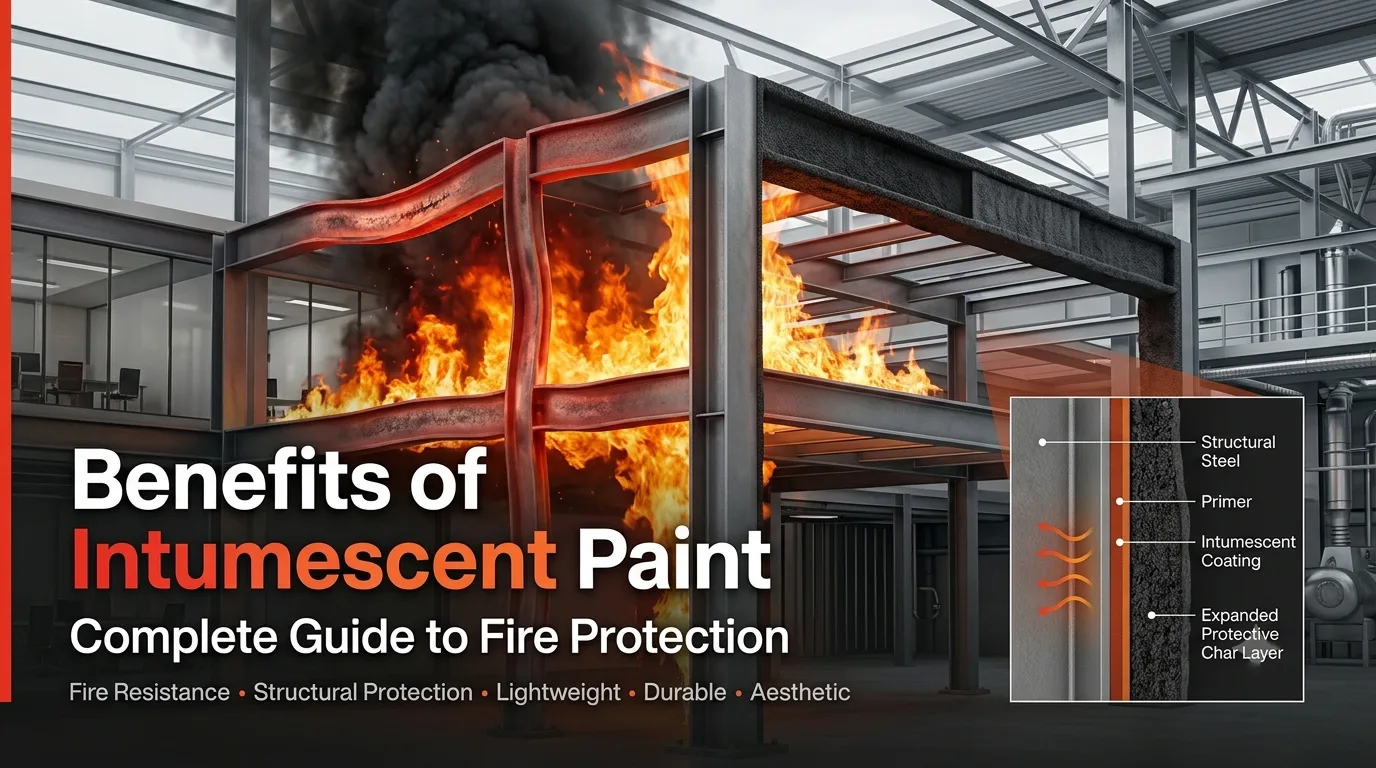 Benefits of Intumescent Paint – Complete Guide to Fire Protection