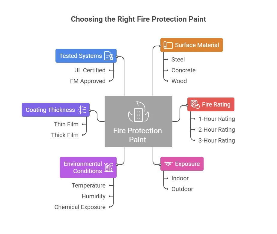 How to Choose the Right Type of Fire Protection Paint