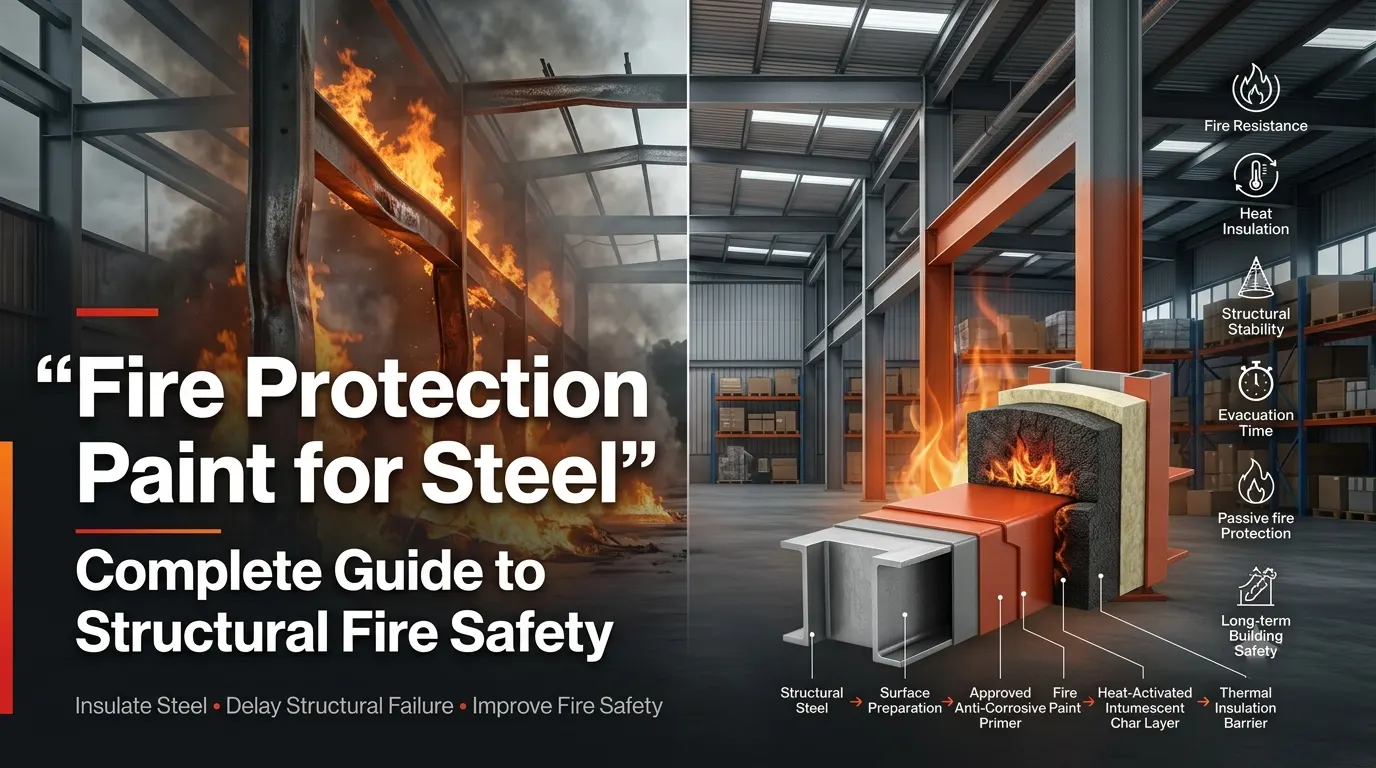 Fire Protection Paint for Steel – Complete Guide to Structural Fire Safety