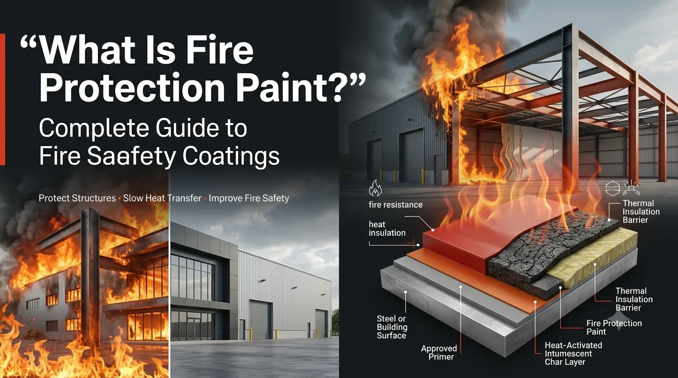 What Is Fire Protection Paint? – Complete Guide to Fire Safety Coatings
