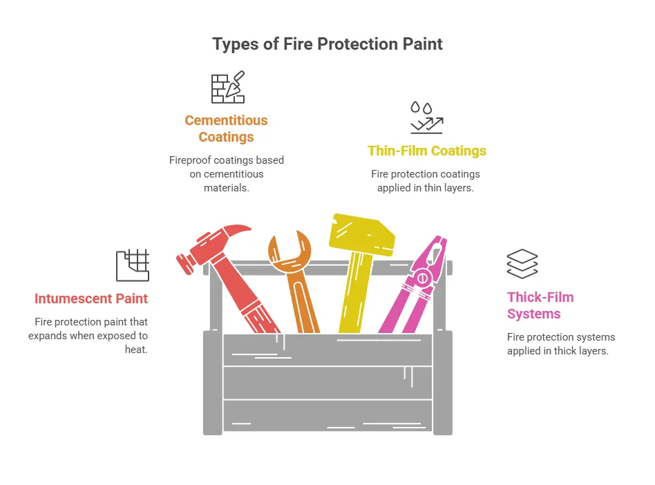 Types of Fire Protection Paint and Their Working Principles