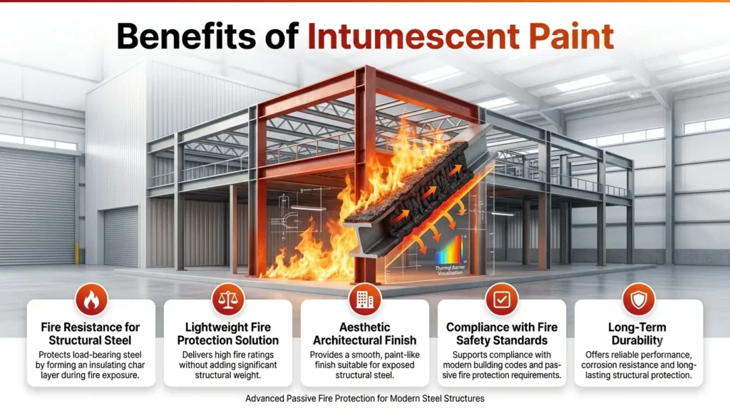 Benefits of Intumescent Paint