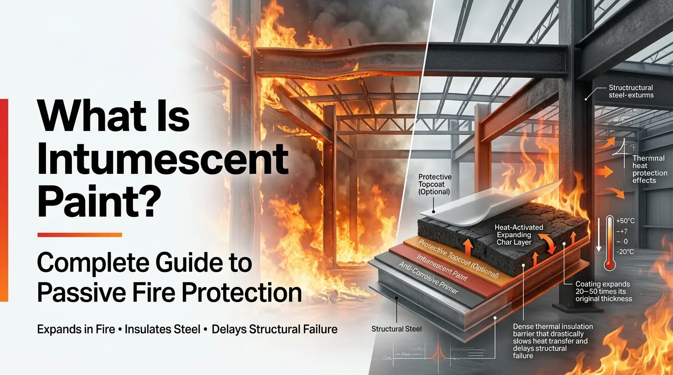 What Is Intumescent Paint? – Complete Guide to Passive Fire Protection