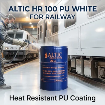 ALTIC HR 100 PU White for Railway is a white polyurethane protective coating designed for suitable railway and transportation applications. It provides a uniform white finish and can be incorporated into compatible multi-coat systems for railway coaches, metal surfaces, equipment and refurbishment projects. Application should follow the approved coating system and applicable railway specifications.