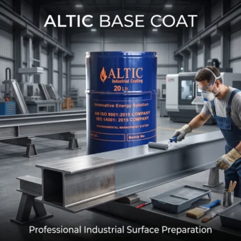 ALTIC Base Coat provides a protective intermediate layer for industrial coating systems, supporting adhesion and long-term surface protection. URL Slug: altic-base-coat