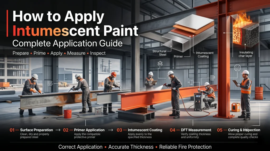 How to Apply Intumescent Paint – Complete Application Guide