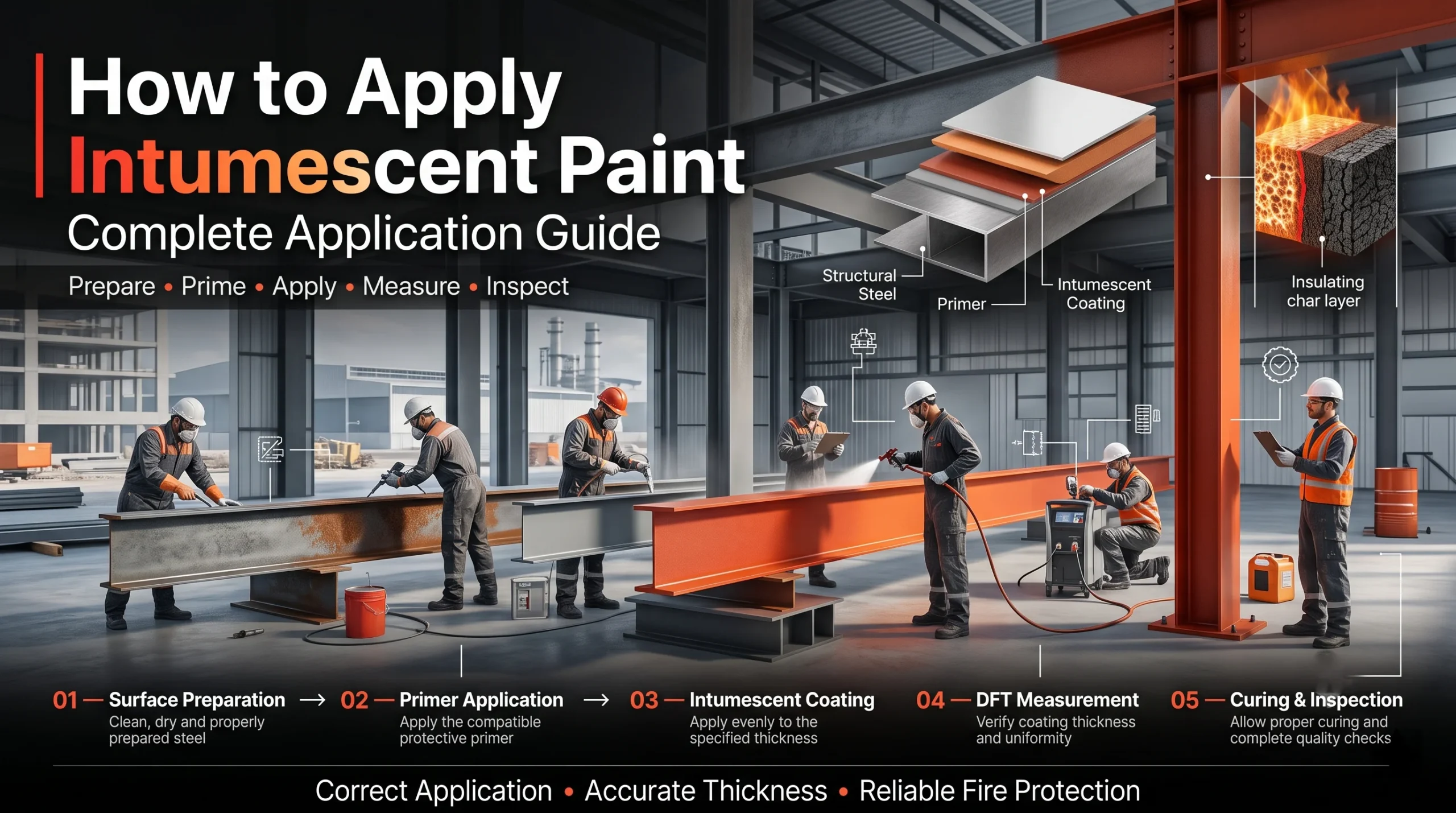 How to Apply Intumescent Paint – Complete Application Guide