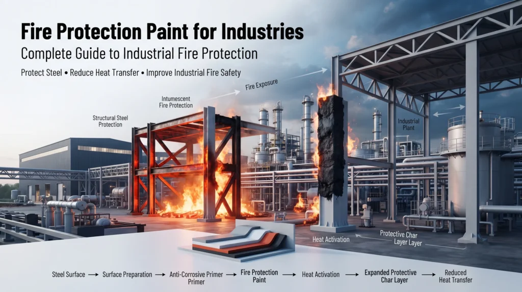 Fire Protection Paint for Industries – Complete Guide to Industrial Fire Protection