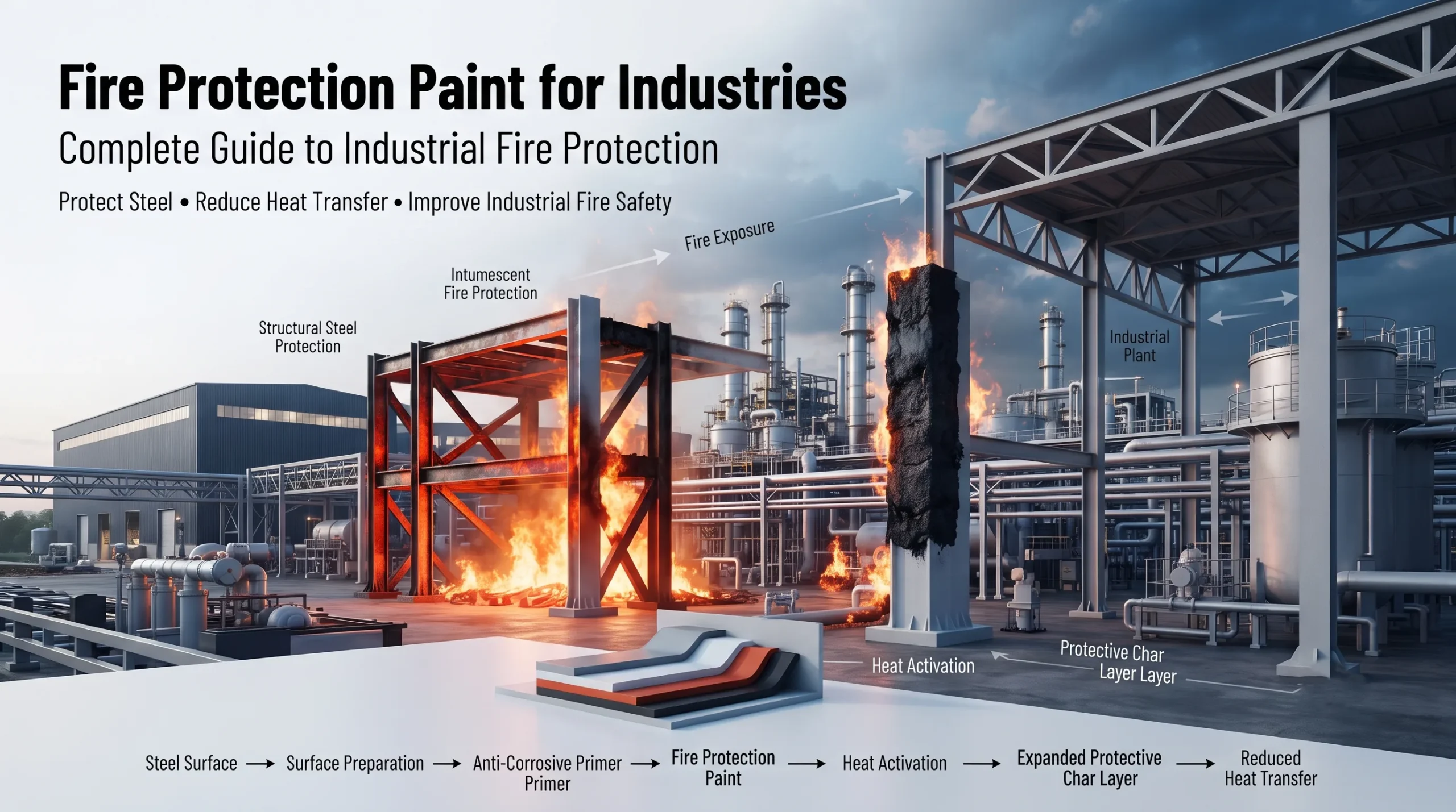 Fire Protection Paint for Industries – Complete Guide to Industrial Fire Protection